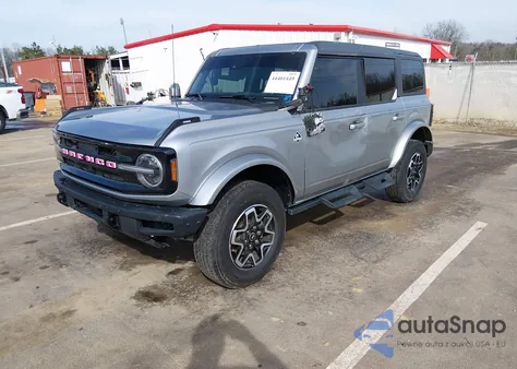 2024 Ford Bronco Outer Banks z USA, uszkodzony, nr VIN 1FMDE8BH6RLA87527